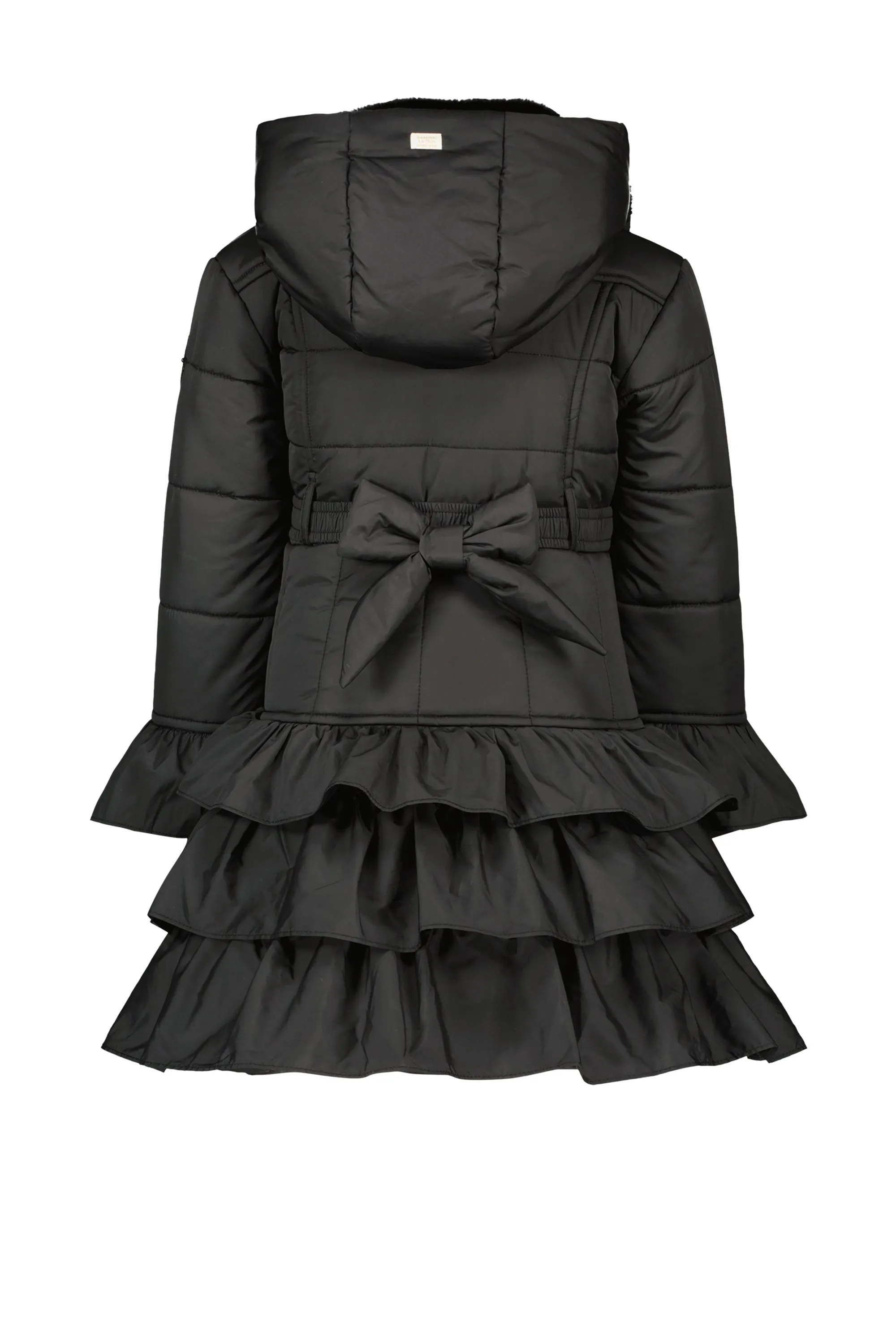 ♥ BOUQUET ♥ ruffle coat *Black is Black*