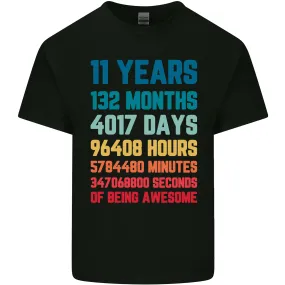 11th Birthday 11 Year Old Kids T-Shirt Childrens