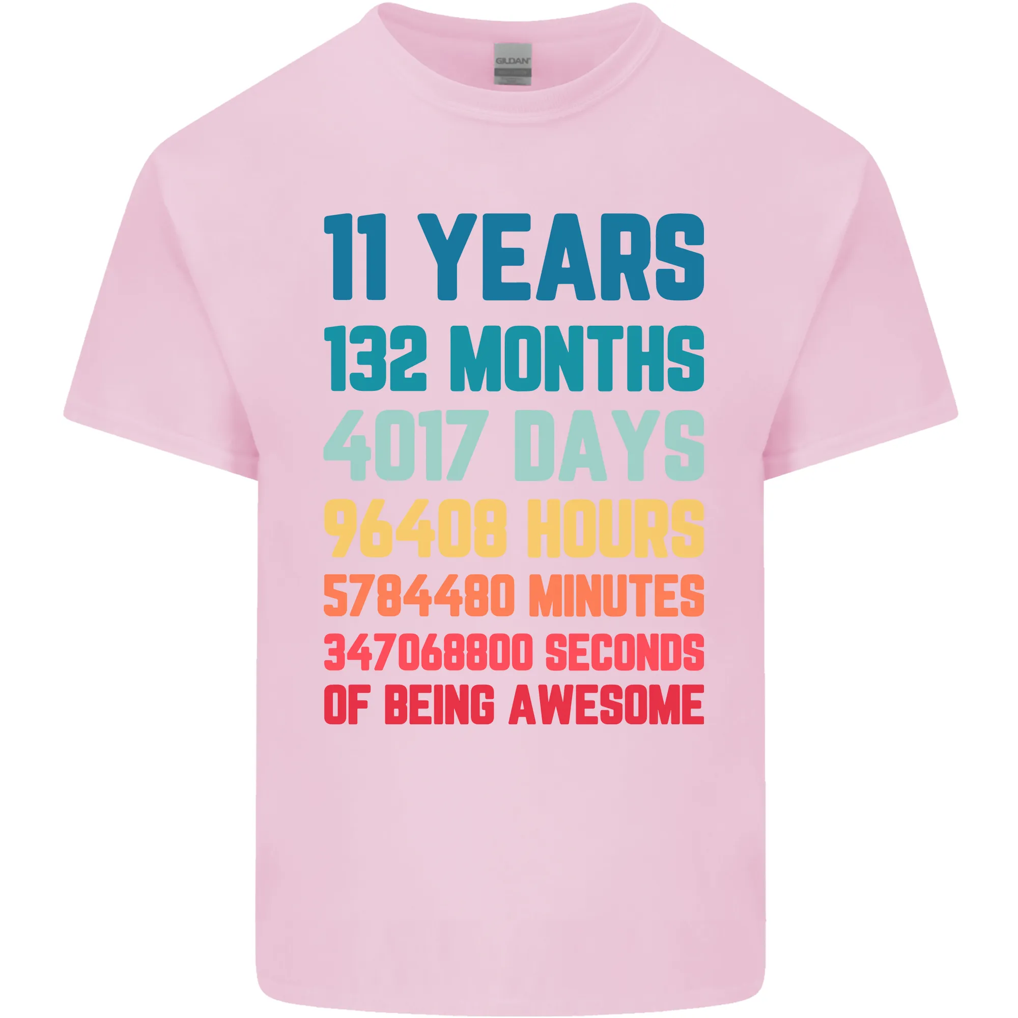 11th Birthday 11 Year Old Kids T-Shirt Childrens