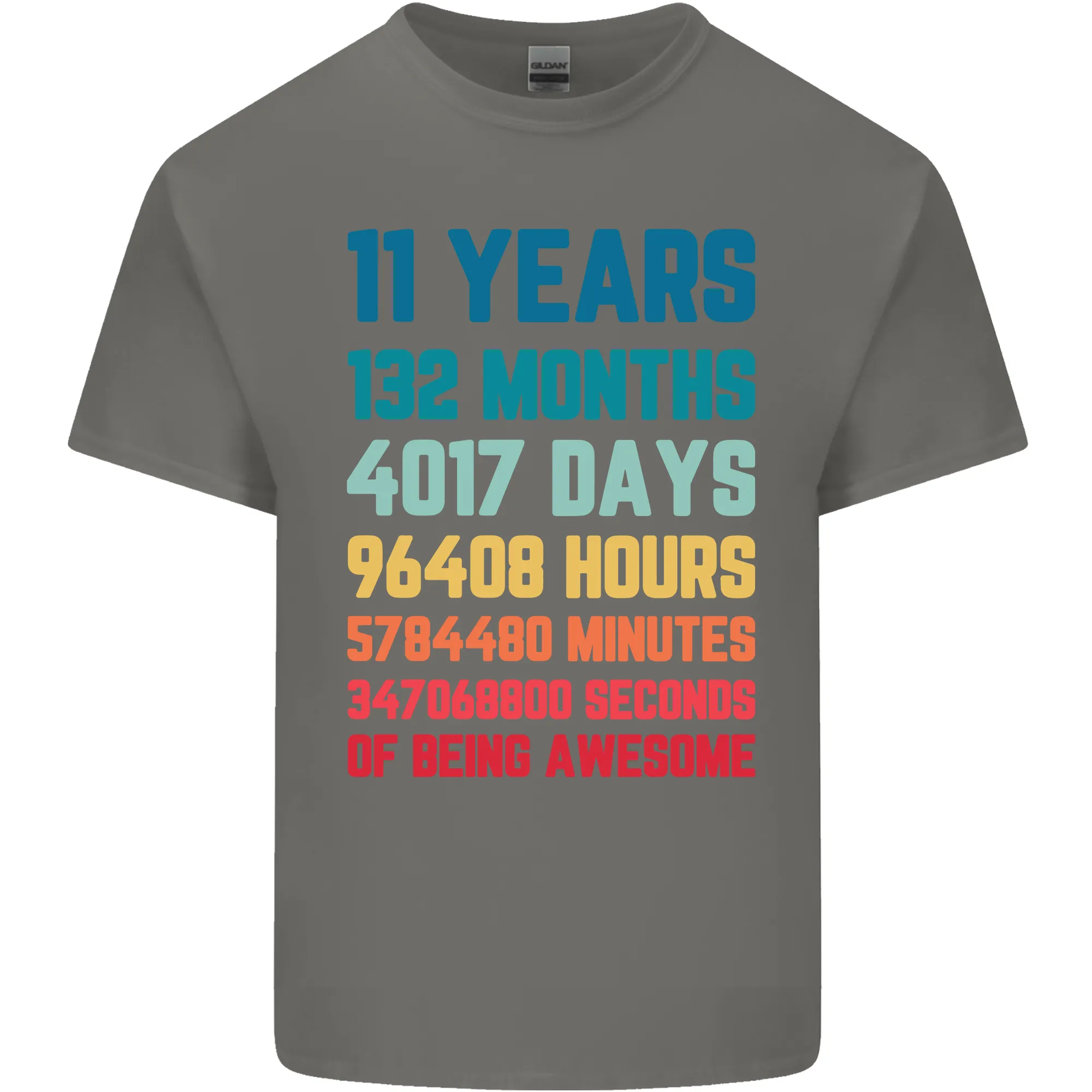 11th Birthday 11 Year Old Kids T-Shirt Childrens