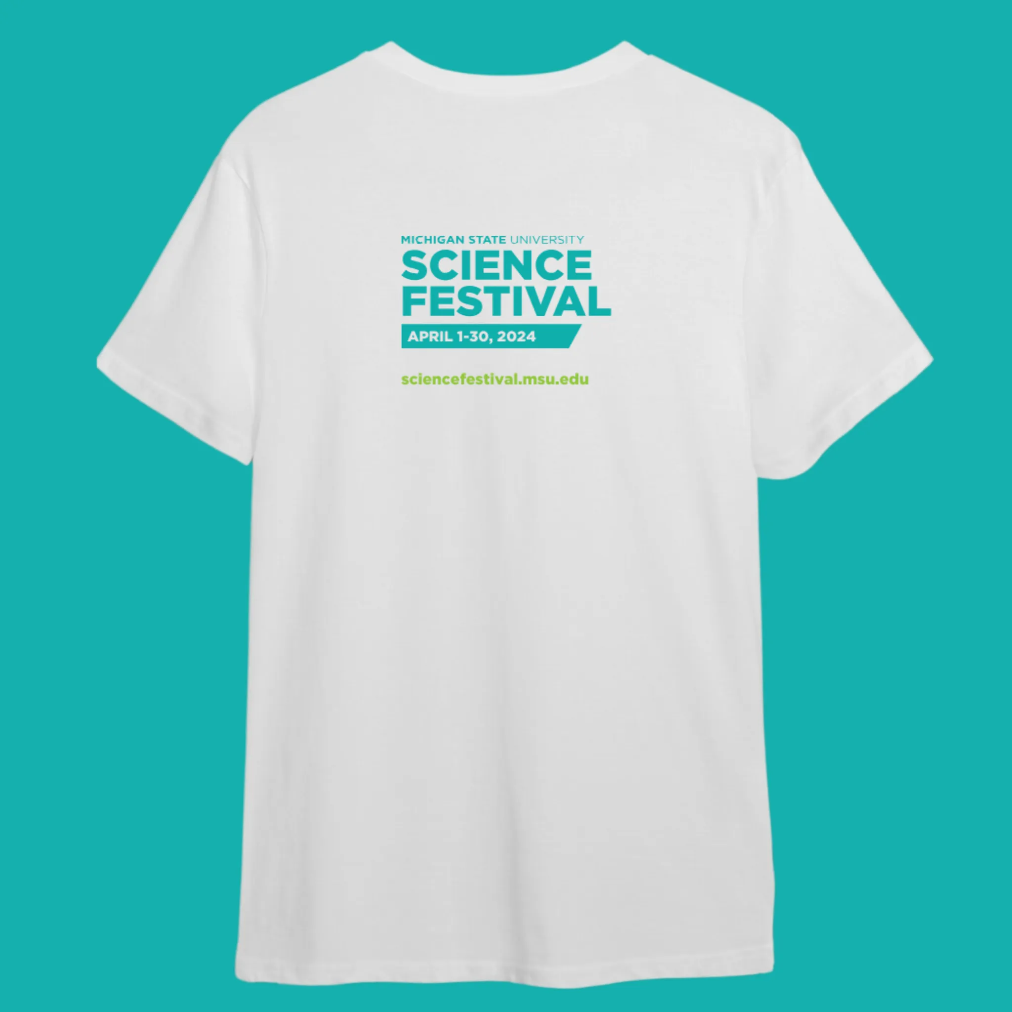 2024 MSU Science Festival T-shirt