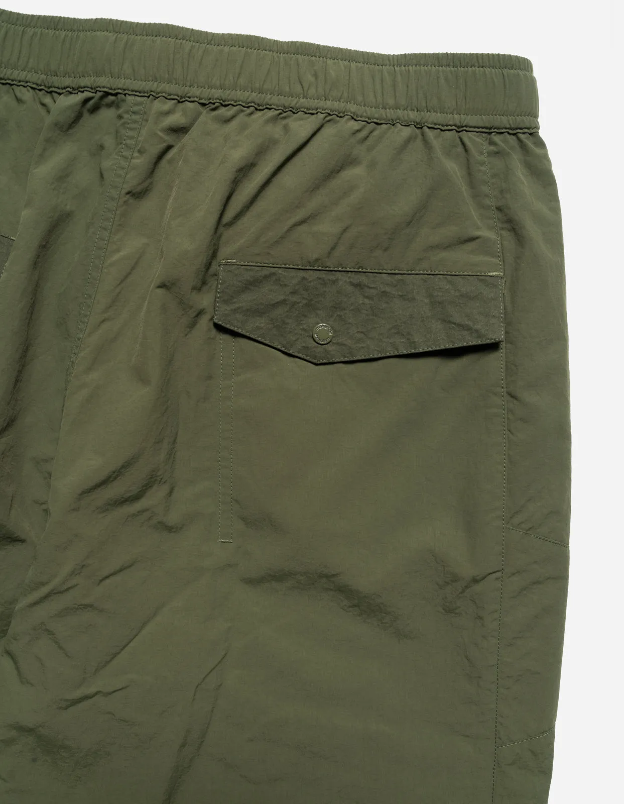 5282 Veg Dyed Asym Cargo Track Pants Olive