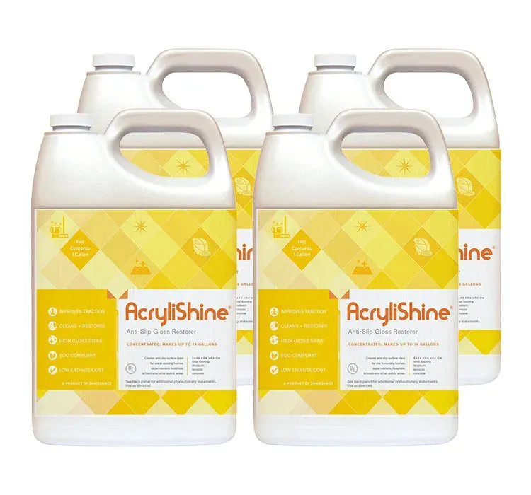 AcryliShine Concentrated UHS Floor Cleaner & Restorer, 1 Gallon