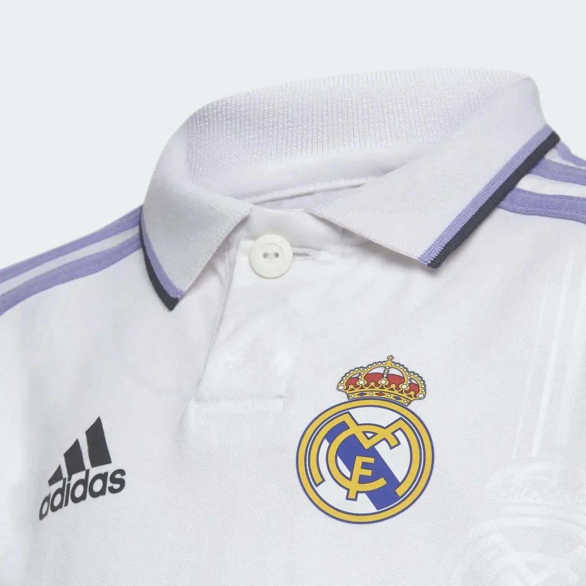 adidas 2022-23 Real Madrid Home Mini Kit - White