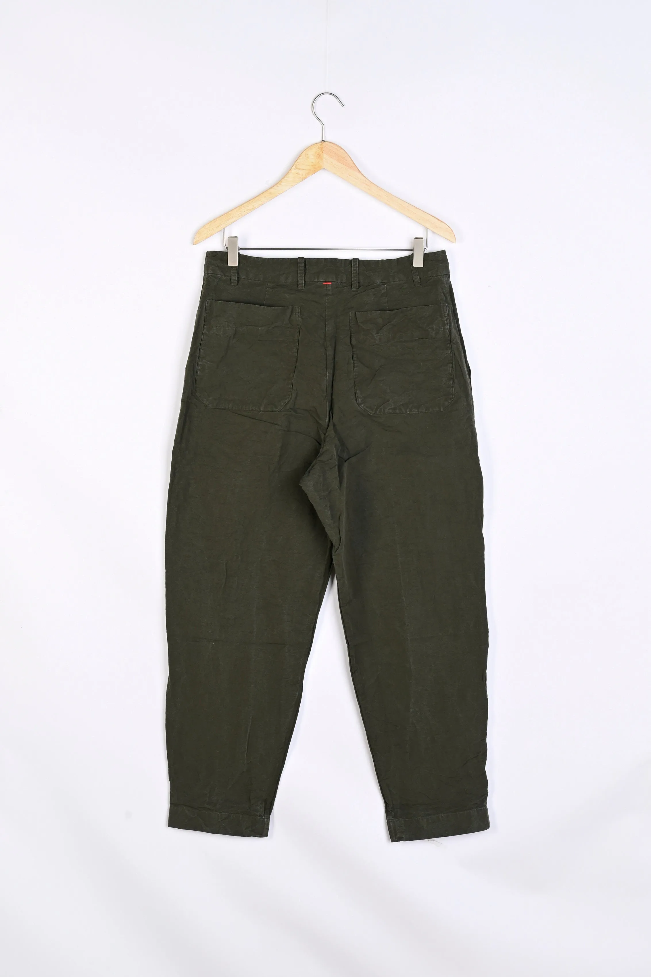 AH PANT - CARD LINO - KHAKI - OLIVE GREEN