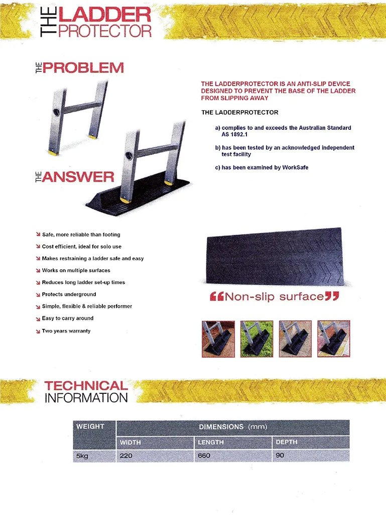 Anti Slip Ladder Stopper