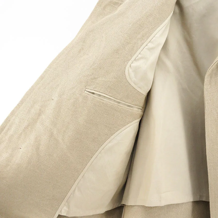 【A.PRESSE/アプレッセ】<br>Linen Half Coat <br>23SAP-01-06H