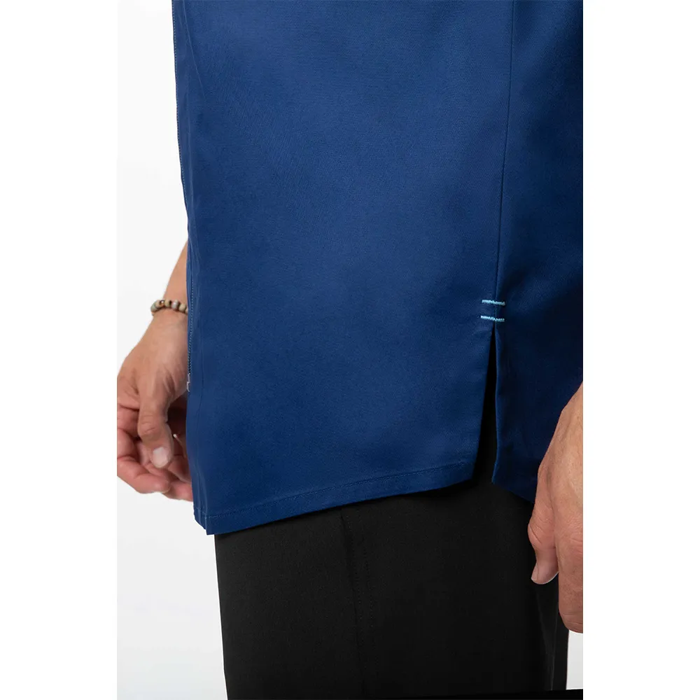 ARCADIA CHEF COAT - Ocean Blue