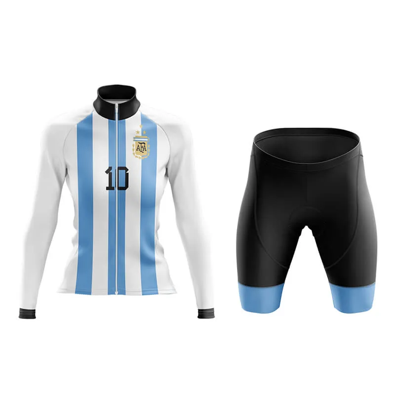 Argentina Football Aero Cycling Kit