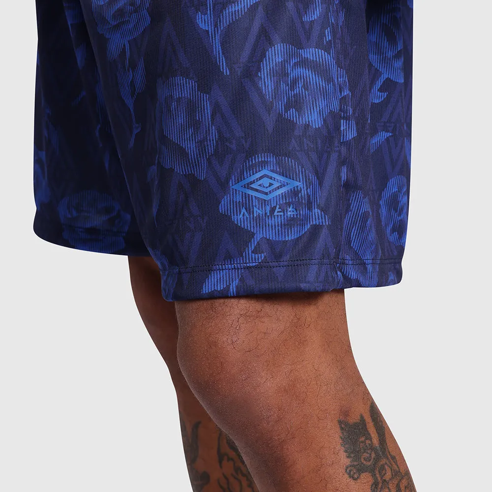 Aries Arise Roses Football Shorts