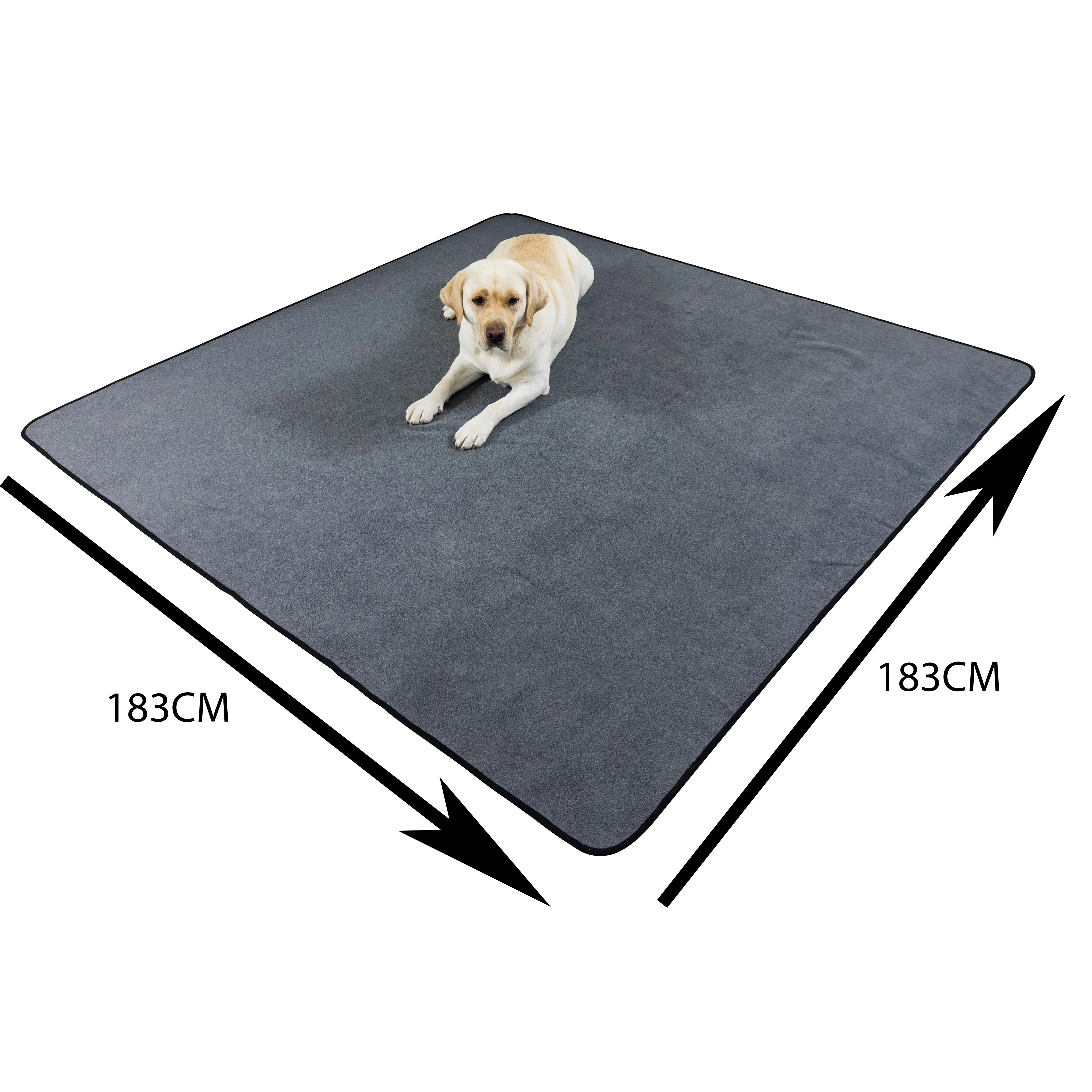 AUSSIE FURBABY Puppy Pads, Pee Pads for Dogs | Waterproof Dog Blanket, Dog bed, Dog Crate, Incontinence Toilet Mat, Playpen Dog Mat | Washable Puppy Training Pads, Reusable Potty Training Dog Pee Pad