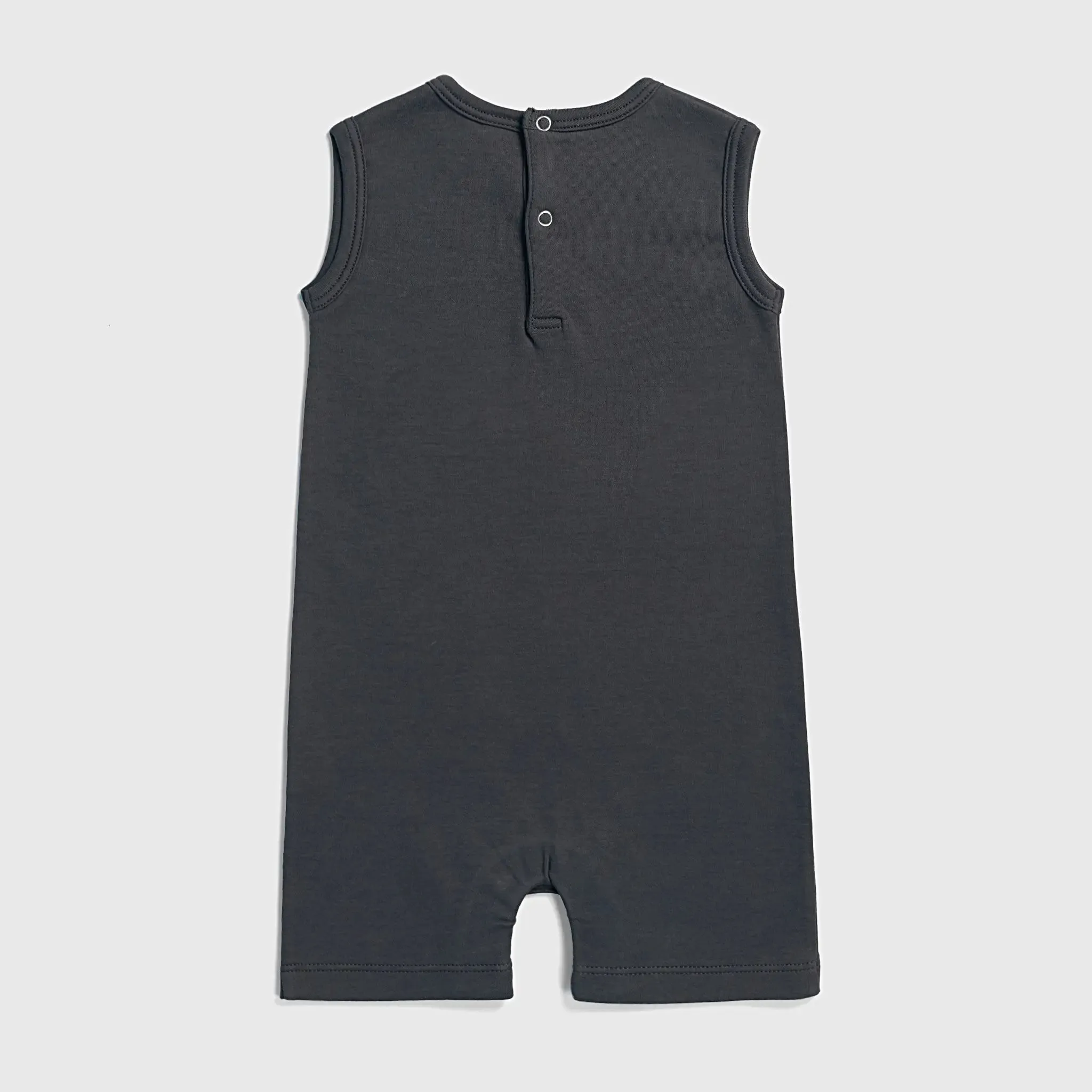 Baby Boy Organic Pima Cotton Sleeveless Romper