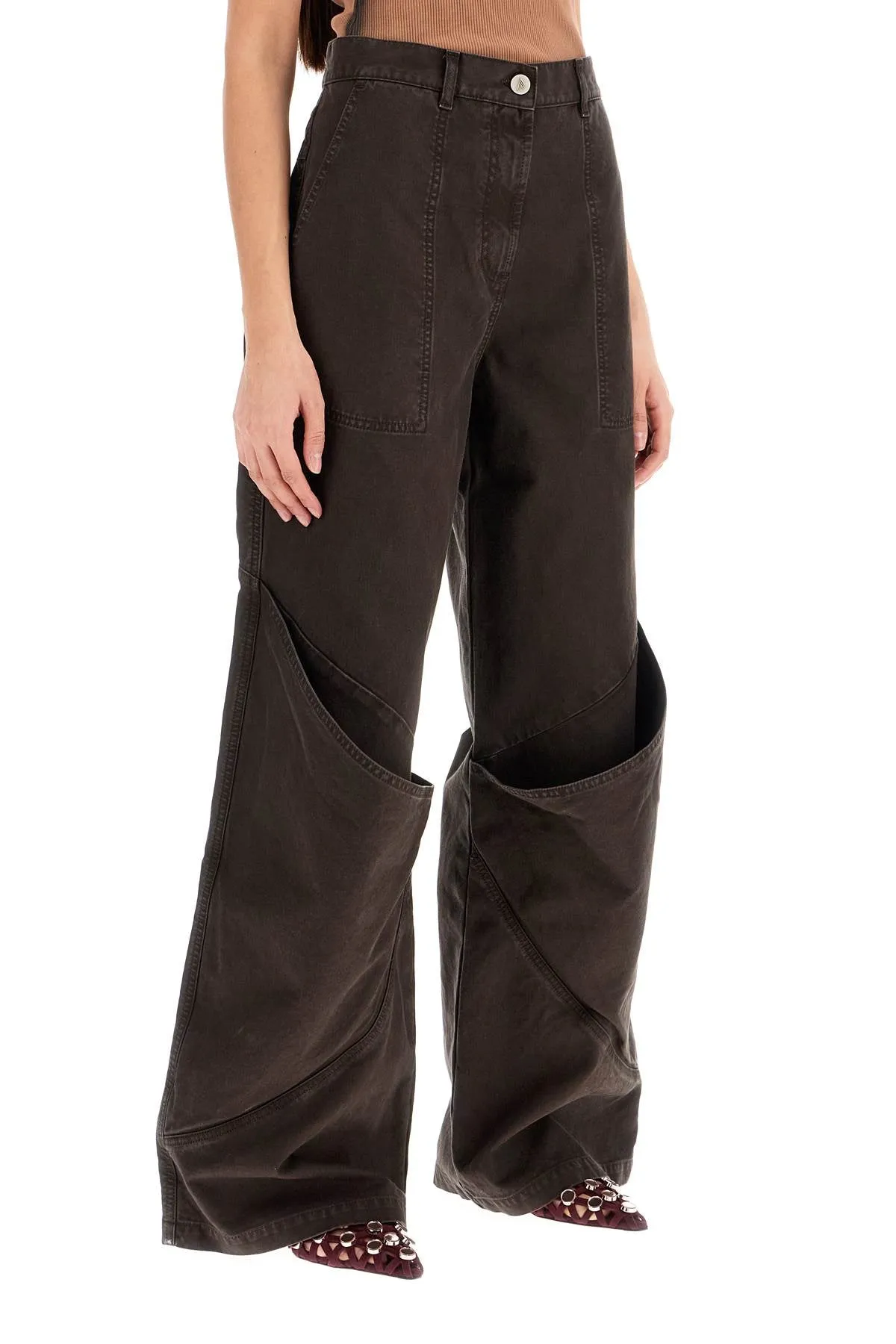 Baggy Cargo Pants with Multi-Pockets