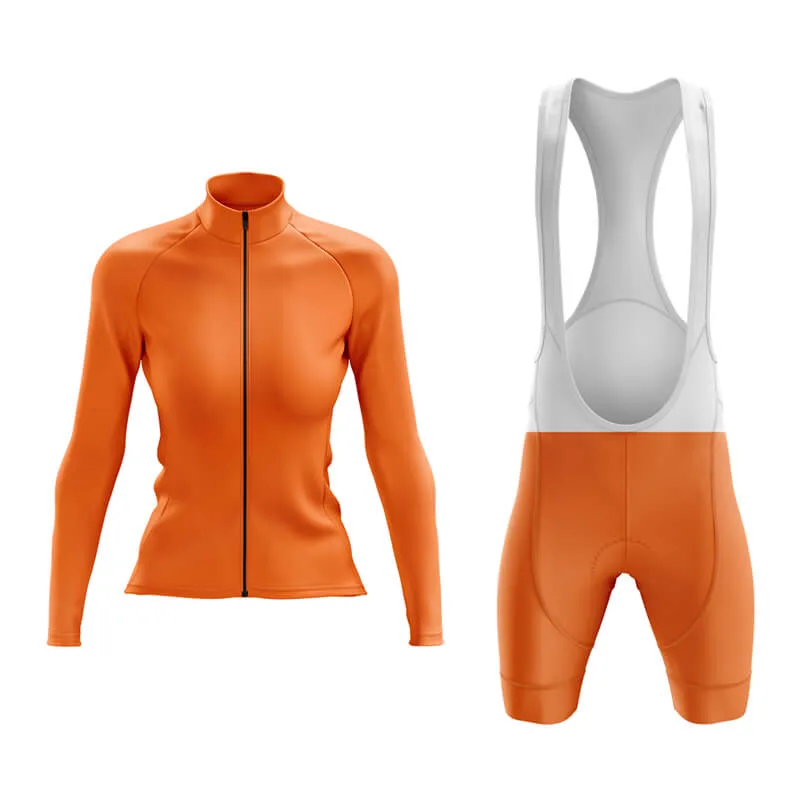 Basic Hi-Viz Orange Aero Cycling Kit