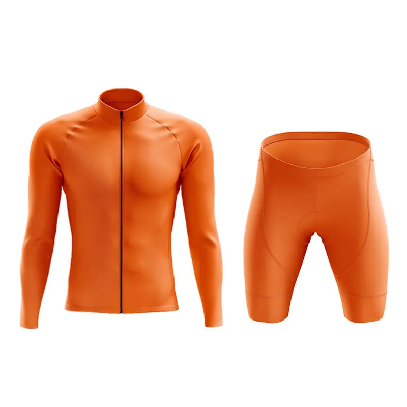 Basic Hi-Viz Orange Aero Cycling Kit