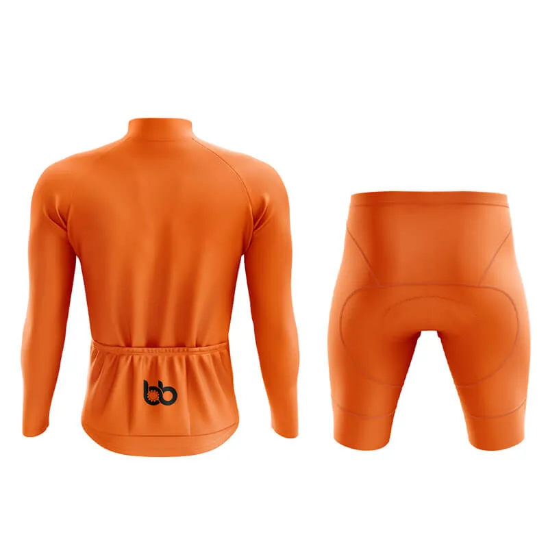 Basic Hi-Viz Orange Aero Cycling Kit