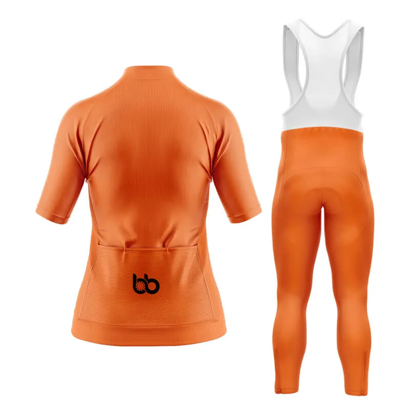 Basic Hi-Viz Orange Aero Cycling Kit