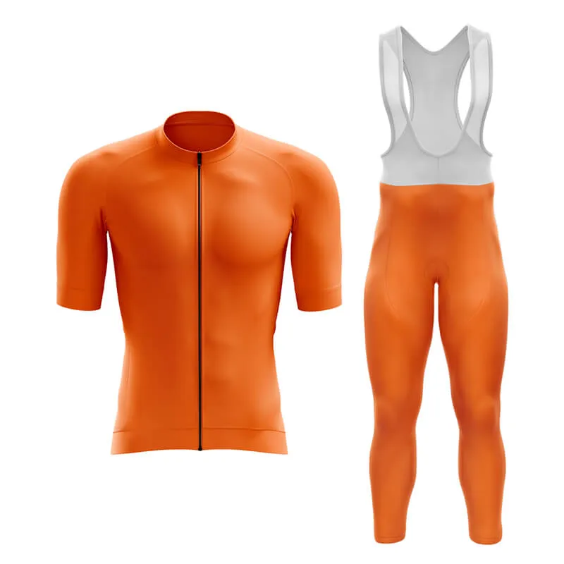 Basic Hi-Viz Orange Aero Cycling Kit