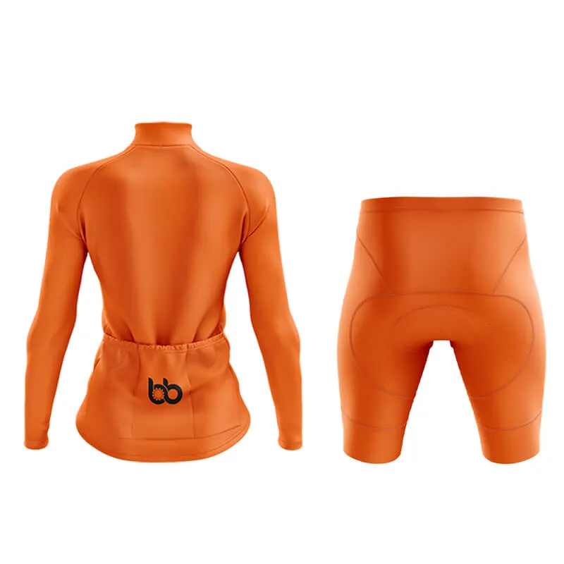 Basic Hi-Viz Orange Aero Cycling Kit