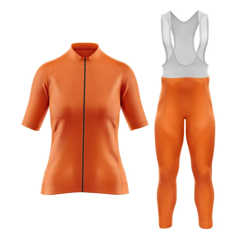 Basic Hi-Viz Orange Aero Cycling Kit