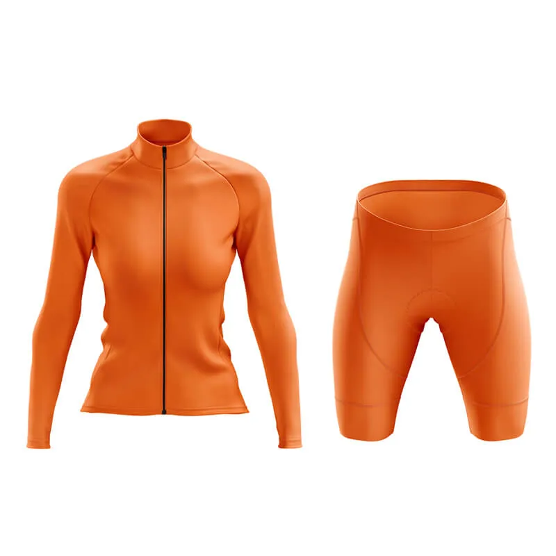 Basic Hi-Viz Orange Aero Cycling Kit