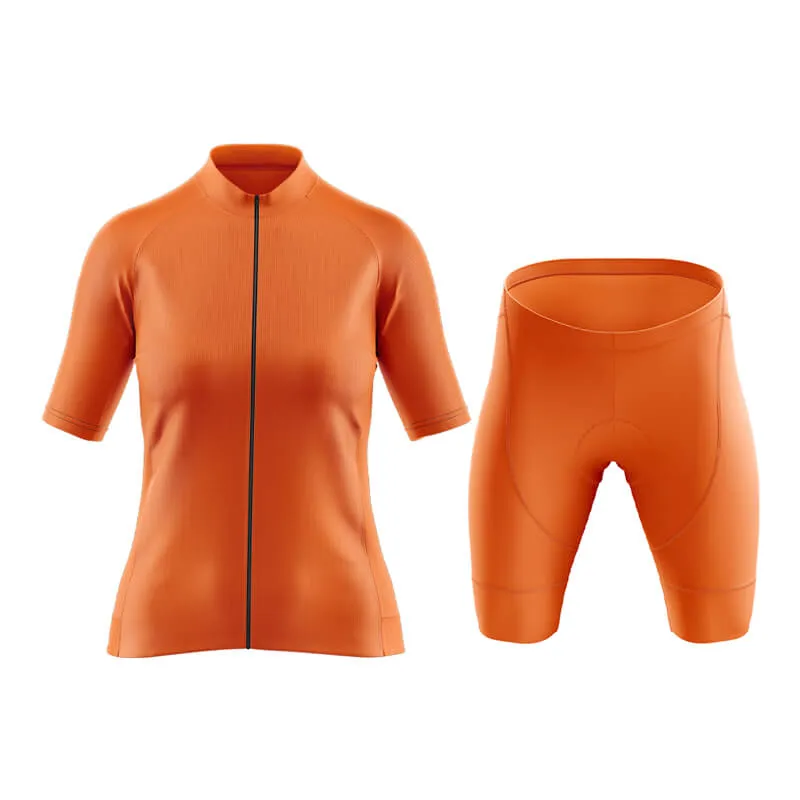 Basic Hi-Viz Orange Aero Cycling Kit