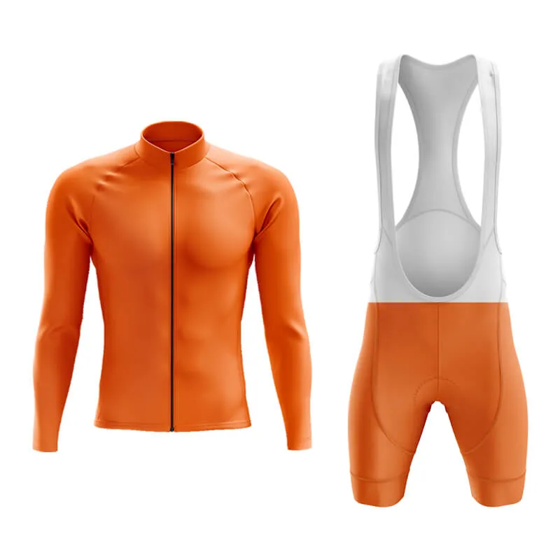 Basic Hi-Viz Orange Aero Cycling Kit