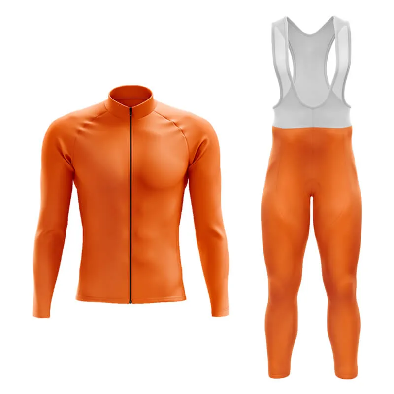 Basic Hi-Viz Orange Aero Cycling Kit