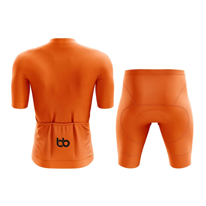 Basic Hi-Viz Orange Aero Cycling Kit