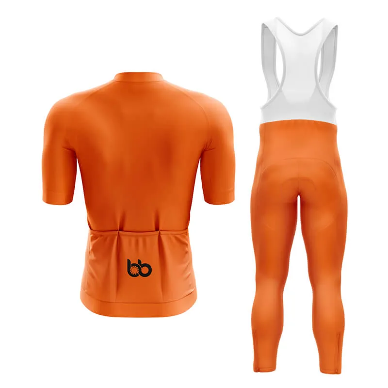 Basic Hi-Viz Orange Aero Cycling Kit