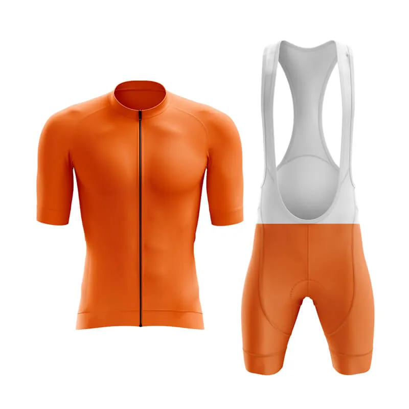 Basic Hi-Viz Orange Aero Cycling Kit