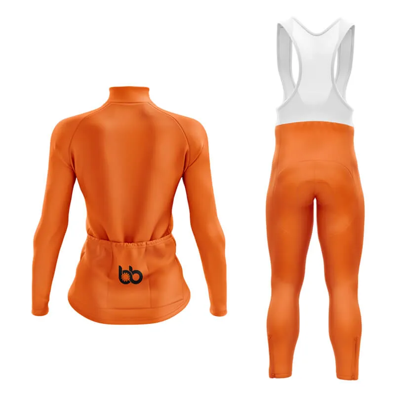 Basic Hi-Viz Orange Aero Cycling Kit