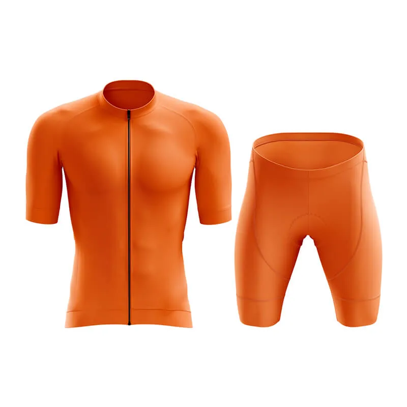 Basic Hi-Viz Orange Aero Cycling Kit