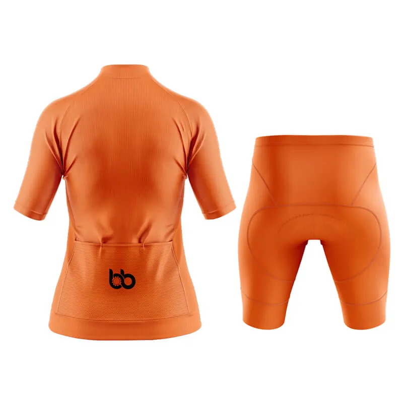 Basic Hi-Viz Orange Aero Cycling Kit