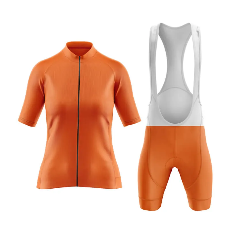 Basic Hi-Viz Orange Aero Cycling Kit