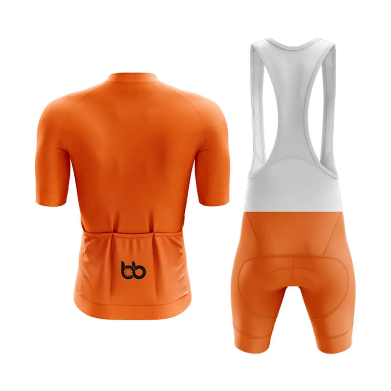 Basic Hi-Viz Orange Aero Cycling Kit