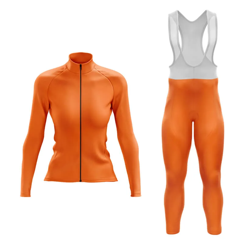 Basic Hi-Viz Orange Aero Cycling Kit