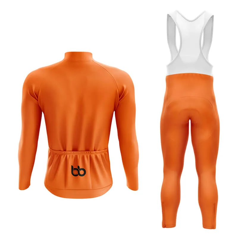 Basic Hi-Viz Orange Aero Cycling Kit