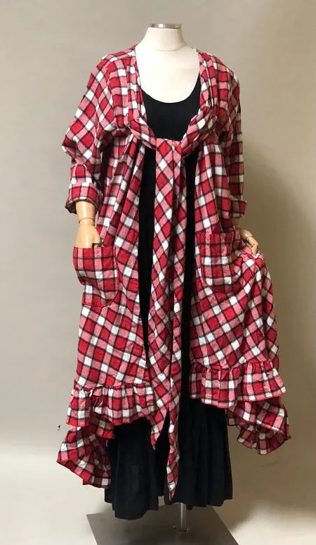 Bella Coat in Flannel