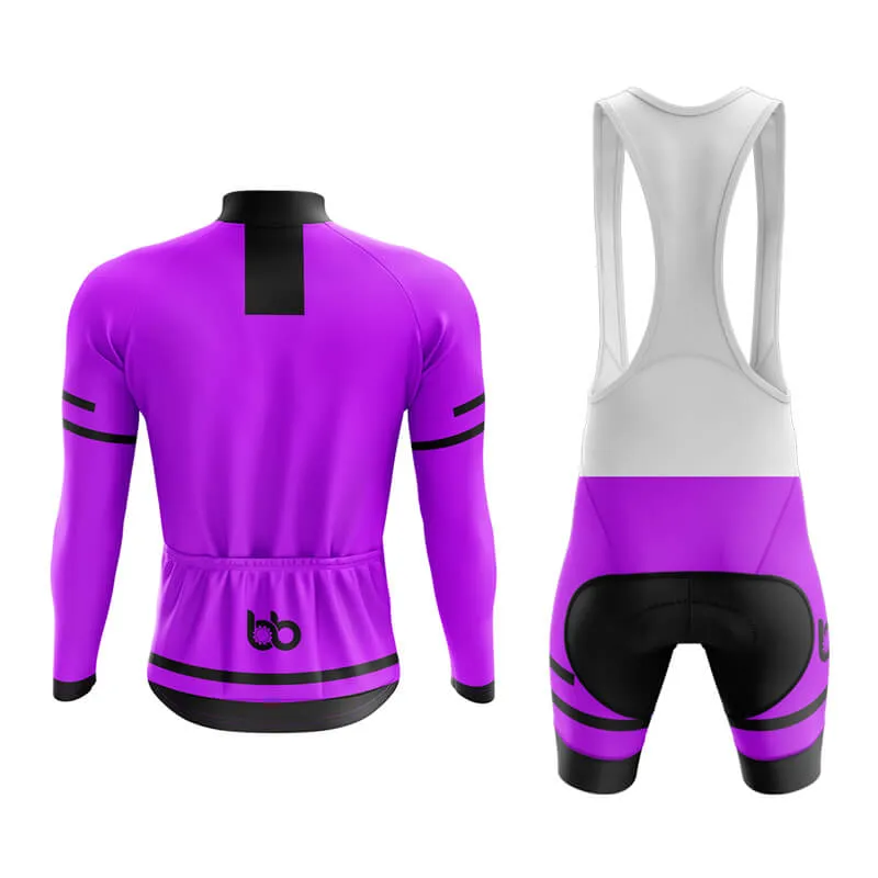 Bicycle Booth Outline (Purple) Aero Cycling Kit