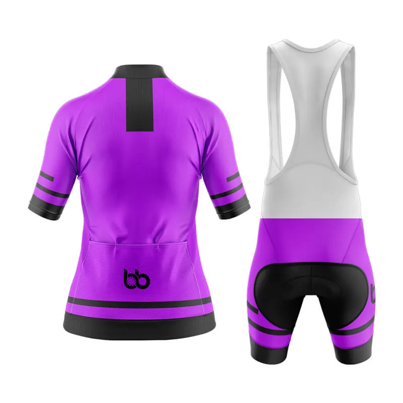 Bicycle Booth Outline (Purple) Aero Cycling Kit