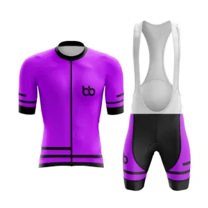 Bicycle Booth Outline (Purple) Aero Cycling Kit