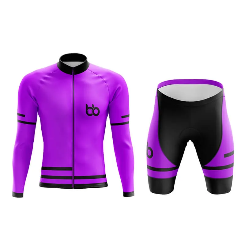 Bicycle Booth Outline (Purple) Aero Cycling Kit