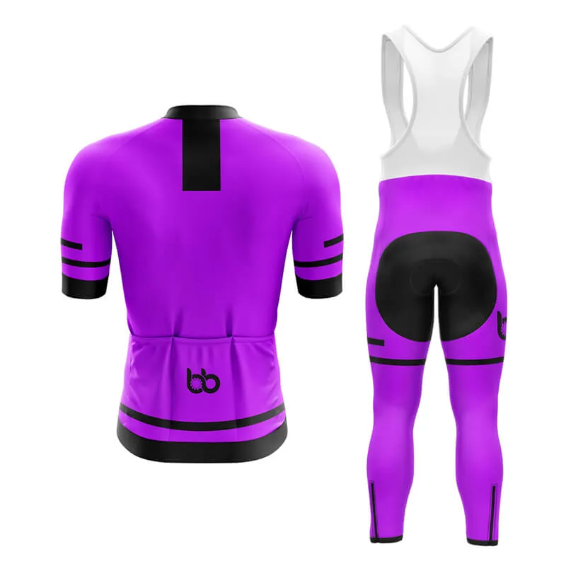 Bicycle Booth Outline (Purple) Aero Cycling Kit