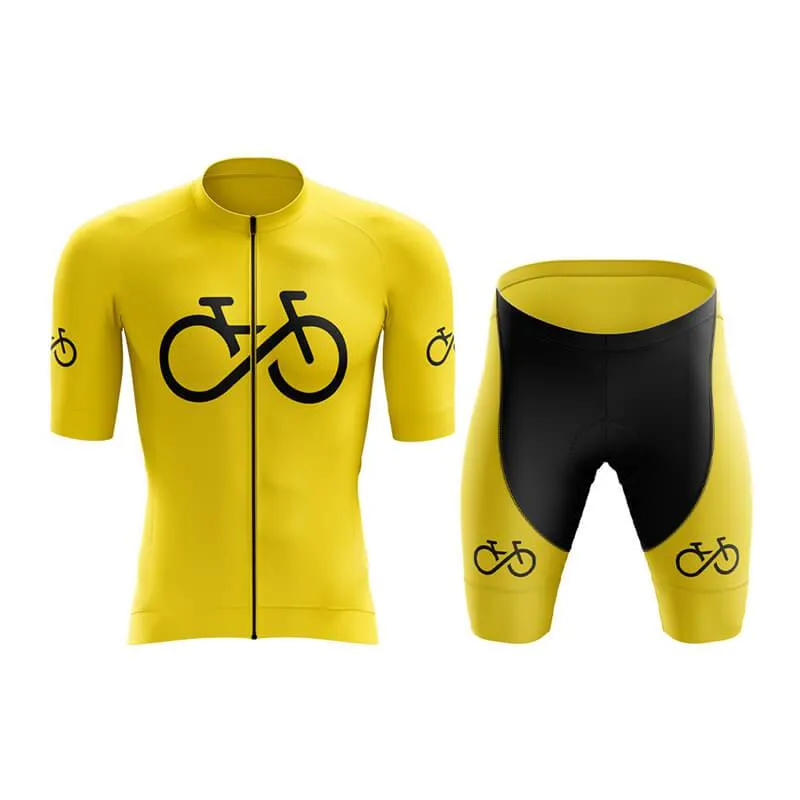 Bike Forever 1.0 Aero Cycling Kit (Yellow)