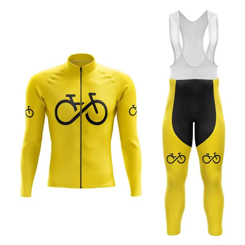 Bike Forever 1.0 Aero Cycling Kit (Yellow)