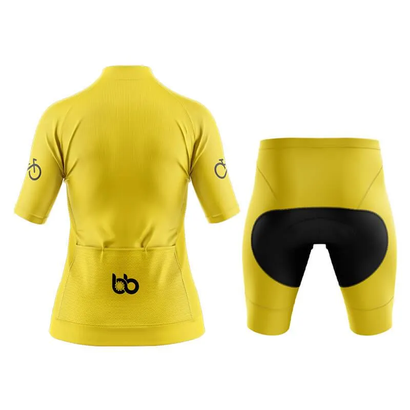 Bike Forever 1.0 Aero Cycling Kit (Yellow)