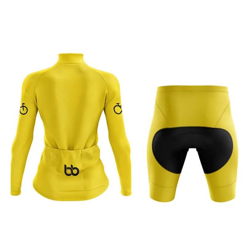 Bike Forever 1.0 Aero Cycling Kit (Yellow)