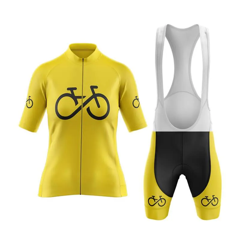 Bike Forever 1.0 Aero Cycling Kit (Yellow)