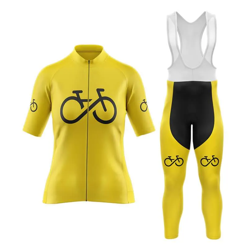 Bike Forever 1.0 Aero Cycling Kit (Yellow)